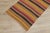 1970s Turkish Orange Striped Runner Rug For Sale - Image 9 of 13