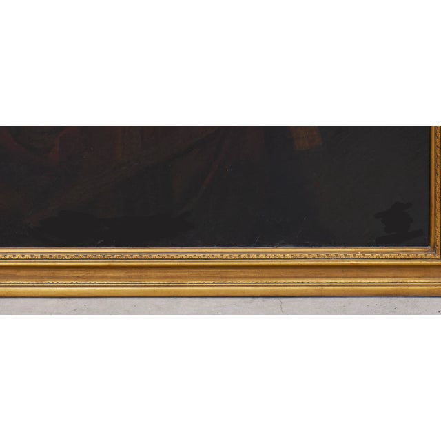 After Rembrandt "The Prodigal Son in the Tavern" Old Master Style Painting For Sale - Image 4 of 7