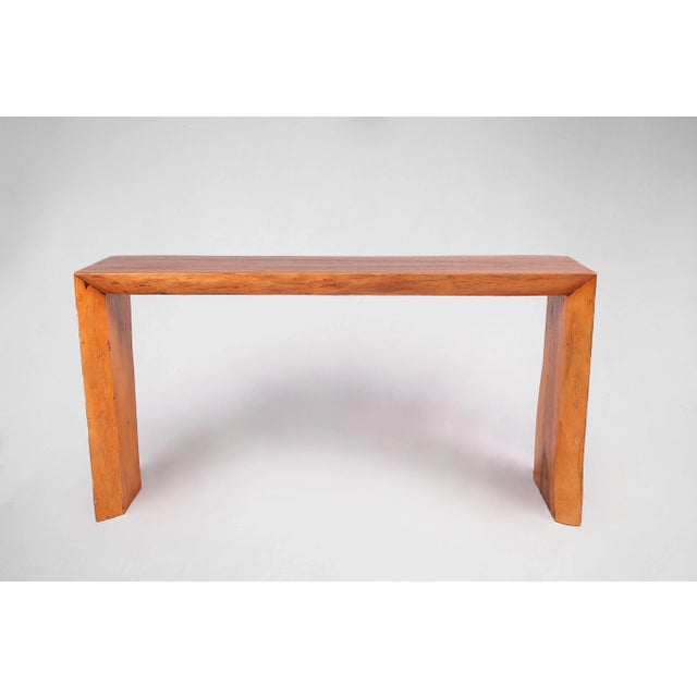 Living Edge Water Fall Console Table 55 For Sale In Greensboro - Image 6 of 6