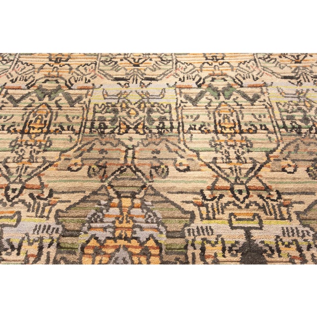 High-Quality Modern Samara Handmade Wool Rug by Doris Leslie Blau For Sale In New York - Image 6 of 9