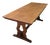 Arts & Crafts Golden Oak Refectory Dining Table, 1880 For Sale