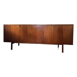 1960s Walnut Florence Knoll Credenza, Attributed For Sale