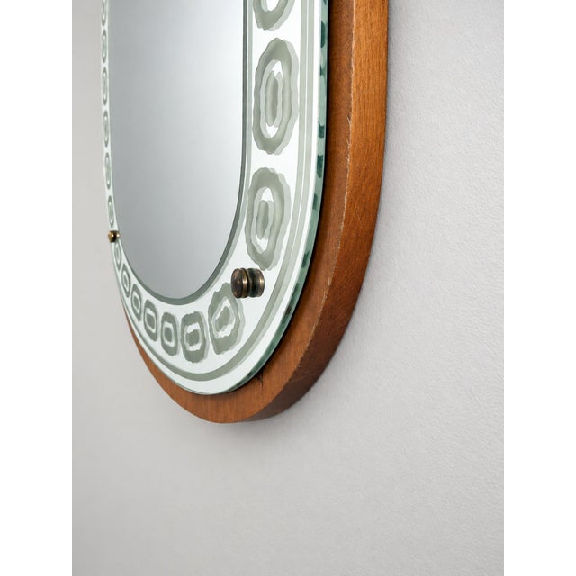 1940s Swedish Modern Mirror, 1940s For Sale - Image 5 of 6