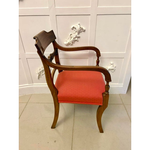 Antique Regency Mahogany Dining Chairs, 1830, Set of 12 For Sale - Image 9 of 18