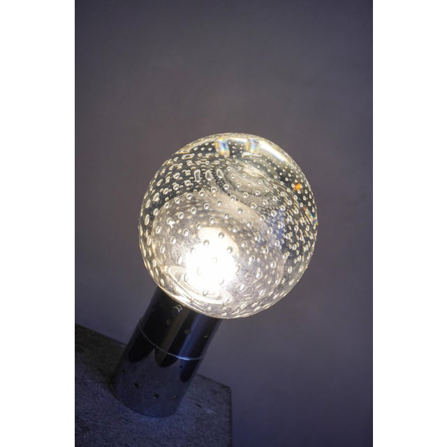 Ceiling Lamp in in Murano Glass and Steel by Gino Sarfatti and Archimede Seguso, 1960 For Sale - Image 11 of 12