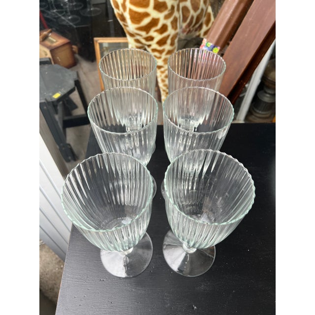 Lenox 1990s Lenox Glasses - Set of 6 For Sale - Image 4 of 4