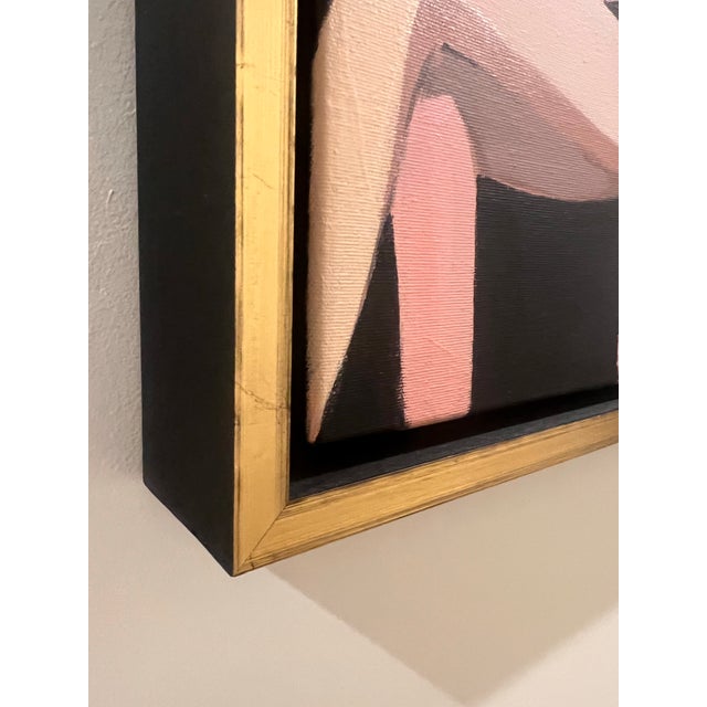 Original Commissioned Hayley Mitchell Figurative Acrylic Painting – Custom Framed For Sale In Charlotte - Image 6 of 10