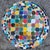 Moroccan 24” Colorful Handcrafted Moroccan Mosaic Table / Patchwork Style For Sale - Image 3 of 7