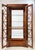 Fine late 20th-century lighted display cabinet or vitrine by Hickory White Furniture Company. Crafted with exceptional...