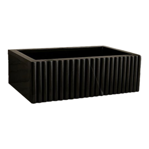 Handcrafted Nero Marquina Marble Sink – Black Marble Sink, Modern Vanity Basin, Natural Stone Bathroom Sink, Luxury Black Marble Washbasin