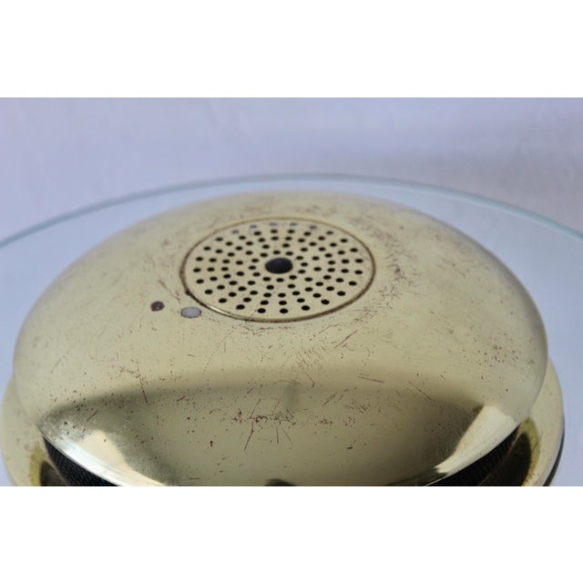Robert Sonneman Style "Saturn" Brass Finish Desk Lamp For Sale In Miami - Image 6 of 13