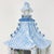 Metal A Pair of Vintage Brighton Blue and White Chinese-Style Pagoda Wall Lamps For Sale - Image 7 of 17