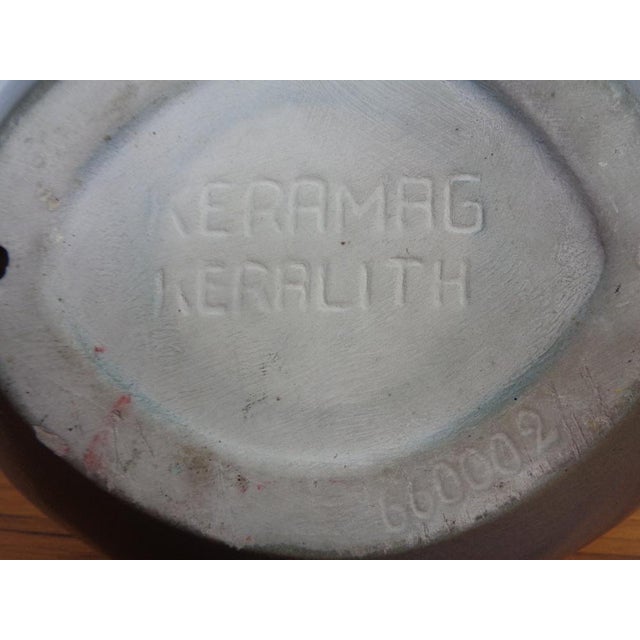 Studio Ceramic Bowl by Keramag Keralith, Czech Republic, 1960s For Sale - Image 11 of 14