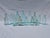 Cohesive group of 13 Aqua Colored Apothecary Medicine Bottles. late-1800s to early-1900s aqua glass A few earlier hand-...