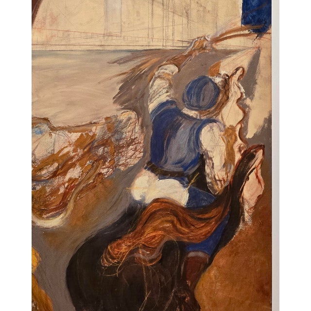 Il Palio Di Siena -Original Silkscreen -Limited Edition 1/10" For Sale - Image 9 of 12