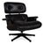 Lounge Chair Leather Armchair in Wood Black by Charles & Ray Eames for Vitra For Sale - Image 13 of 13