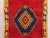 Textile Vintage Moroccan Runner Rug Tazenacht Berber Atlas Rug in Red & Blue For Sale - Image 7 of 10