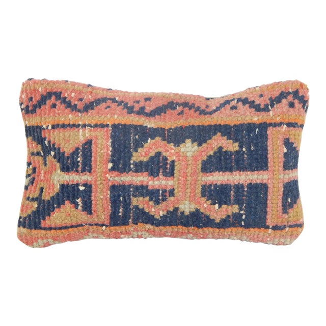 Turkish Oushak Rug Pillow Cover For Sale
