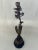 Late 20th Century Late 20th Century Detailed Bronze Crane With Foliage Candlabra For Sale - Image 5 of 9