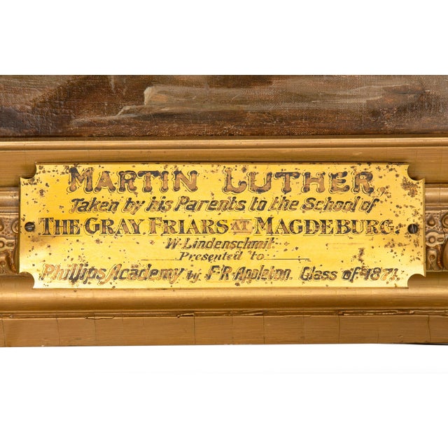 Museum Quality Painting “Martin Luther at Magdeburg” by Wilhelm Lindenschmit For Sale - Image 4 of 18