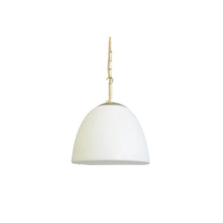 Opaline Pendant Light by Vilhelm Lauritzen, 1950s For Sale