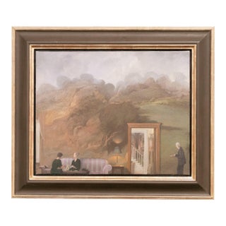 Late 20th Century Jerry Wayne Downs Door to Tudor For Sale