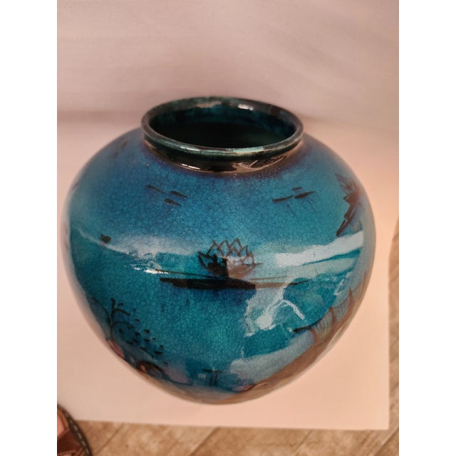 Delft Earthenware Vase by Wouter Dirk Oosterloo For Sale - Image 11 of 13
