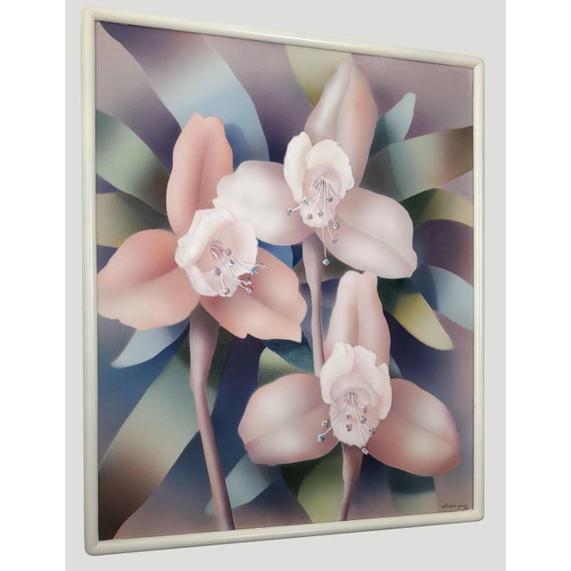 Andy Warhol 1985 Painting by Libertad Gomez For Sale - Image 4 of 12