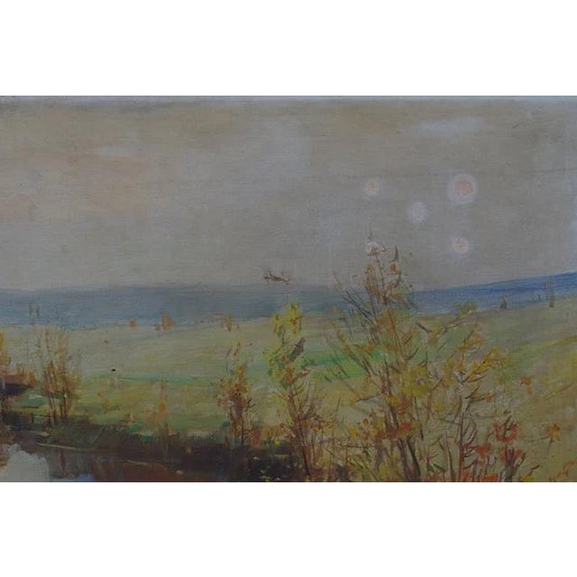 FREE SHIPPING worldwide. The painting will be rolled up and packed securely in a special protective tube. Note: The...