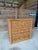Vintage Coastal Organic Modern Large Braid Rattan Three Drawer Chest For Sale In Naples, FL - Image 6 of 11