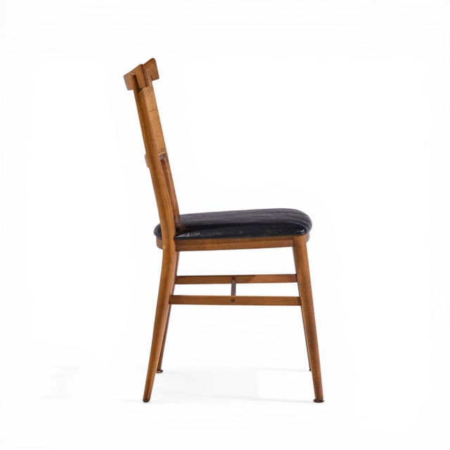 Wood Paul McCobb for Planner Group Mid Century Winchendon Maple and Cane Dining Chairs - Set of 6 For Sale - Image 7 of 18