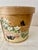 Vintage Indoor Wooden Folk Art Country Cottage Farmhouse Motif Hand-Painted Planter/Basket/Bucket For Sale - Image 14 of 18