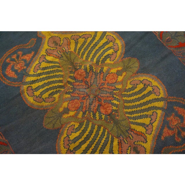 Early 20th Century Irish Donegal Arts & Crafts Carpet ( 5'7" x 7'9" - 170 x 296) For Sale - Image 12 of 12