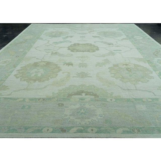 Turkish Oushak Rug 12'6" x 17'9" #19282 Explore a curated collection of hallway runners, wool rugs, and handmade...