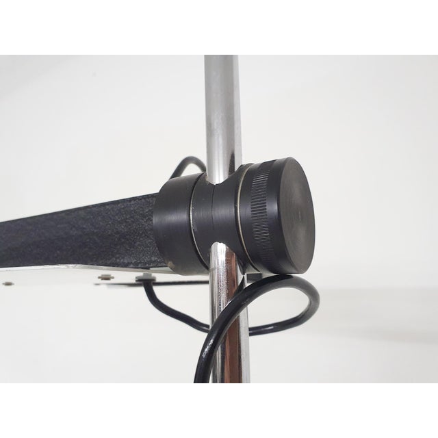 White Metal Floor Lamp, Italy, 1980s For Sale - Image 13 of 14