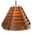 Large Vintage Wooden Pendant Light by Hans-Agne Jakobsson, 1966 For Sale