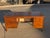 1950s 1950s Walnut and Cane Executive Desk by Edward Wormley for Dunbar Furniture For Sale - Image 5 of 17