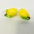 Hollywood Regency 1970s Vintage Italian Mediterranean Hollywood Regency Lemon Salt & Pepper Shakers - A Pair For Sale - Image 3 of 15
