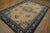 Contemporary 1920s Beige Medallion Greek Key Antique Chinese Peking Rug 6'2"x8'8" Wool Knotted Carpet For Sale - Image 3 of 9