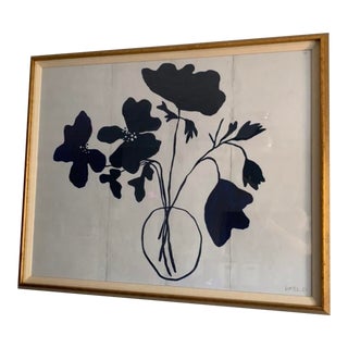 "Anemone" Print by Susan Hable, Framed For Sale