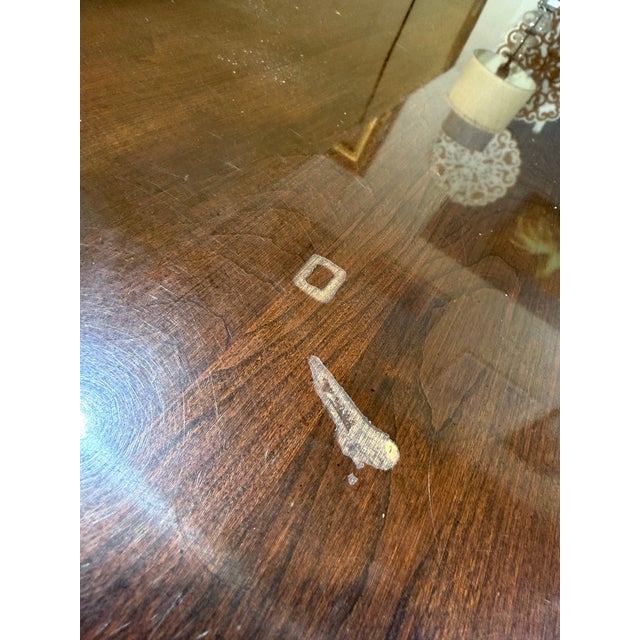 Maroon Ethan Allen Cherry Wood Dresser For Sale - Image 8 of 8