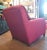 1970s Vintage Red Lounge Chair For Sale - Image 4 of 8