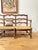 French Provincial Rush Seated Bench, 19th Century For Sale - Image 4 of 10