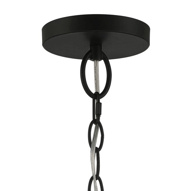 2020s Chelsea 4-Light Mirrored Two-Tier Drum Chandelier For Sale - Image 5 of 8