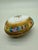 French 1950s Vintage Camille Le Tallec Hand-Painted Egg-Shaped Limoges Trinket Box – Paris, France For Sale - Image 3 of 6
