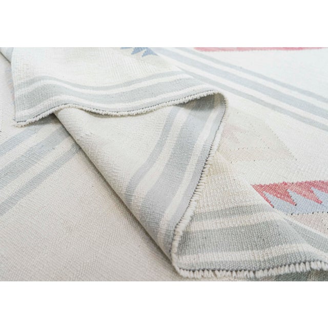 Turkish Kilim Oriental Handmade Flatweave 8'11" x 11'11" #20279 For Sale In Houston - Image 6 of 8