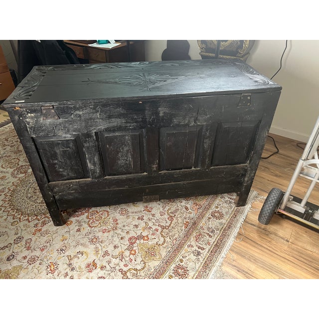 Antique 18th Century Charles II Style Mule Chest Maybe Irish or Scottish For Sale - Image 16 of 16