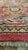 Late 19th Century Antique Turkish Oushak Rug, Handmade Wool Oriental Rug in Coral and Lt Blue For Sale - Image 5 of 17