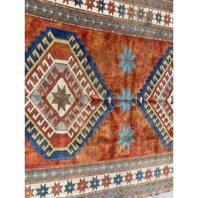 Vintage Turkish Kars Rug, 1970s For Sale - Image 14 of 18