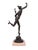 Metal Italan Bronze Sculpture of Mercury or Hermes after Giambologna, 1960s For Sale - Image 7 of 11